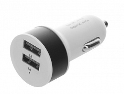 Зарядное устройство для автомобиля С19, 1А, 2USB